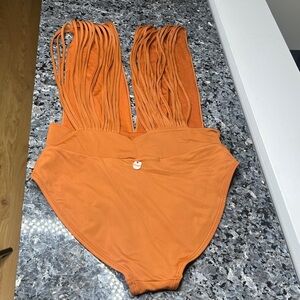 Entreaguas Sz M One Piece Rust Color Bathing Swimsuit - Unworn